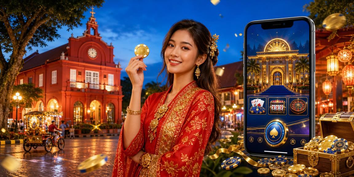 Pengguna menyemak soalan lazim kasino mudah alih di Melaka